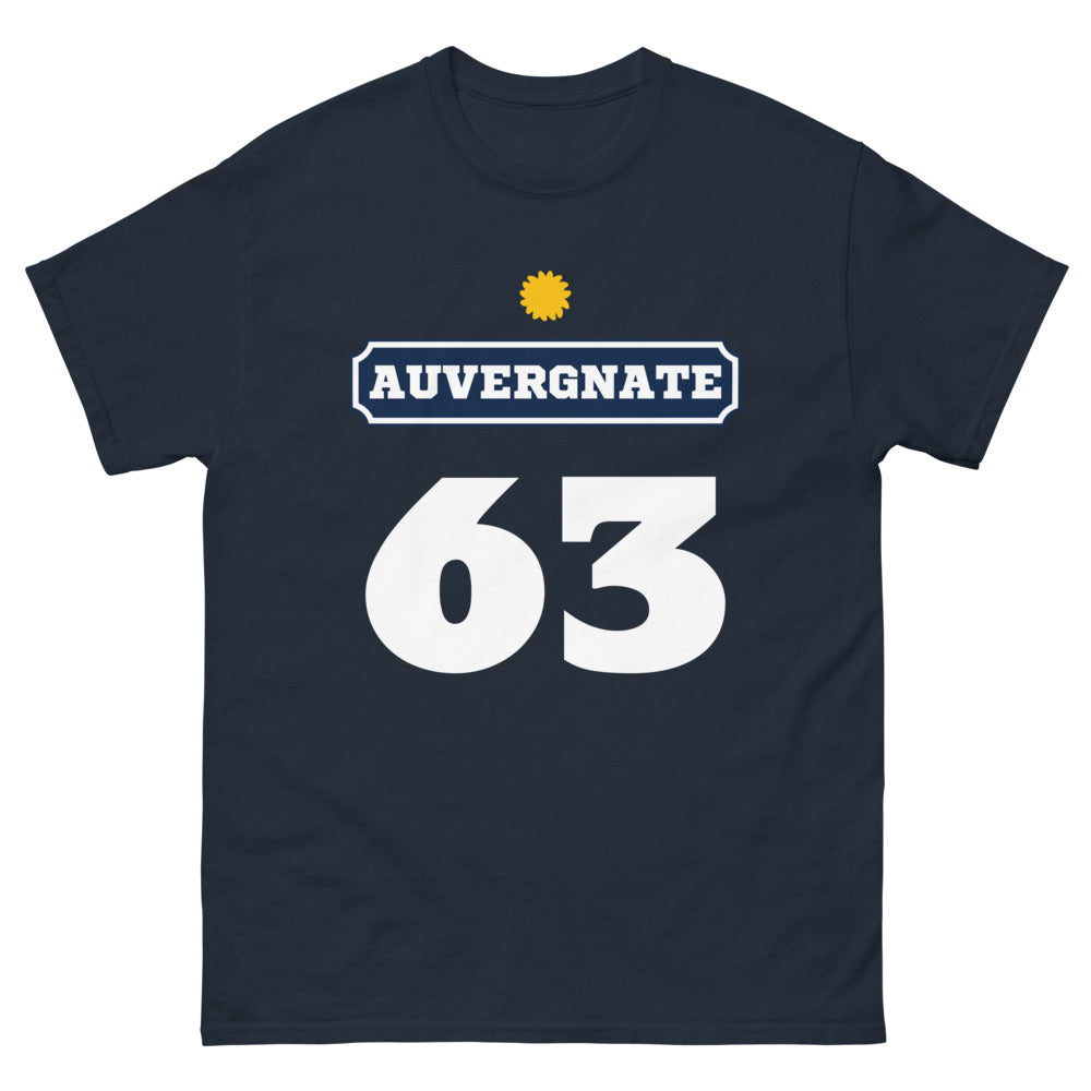 T-shirt Auvergne marine - Auvergnate 63