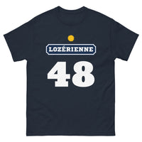 Thumbnail for T-shirt Lozérienne marine - Fierté Régionale
