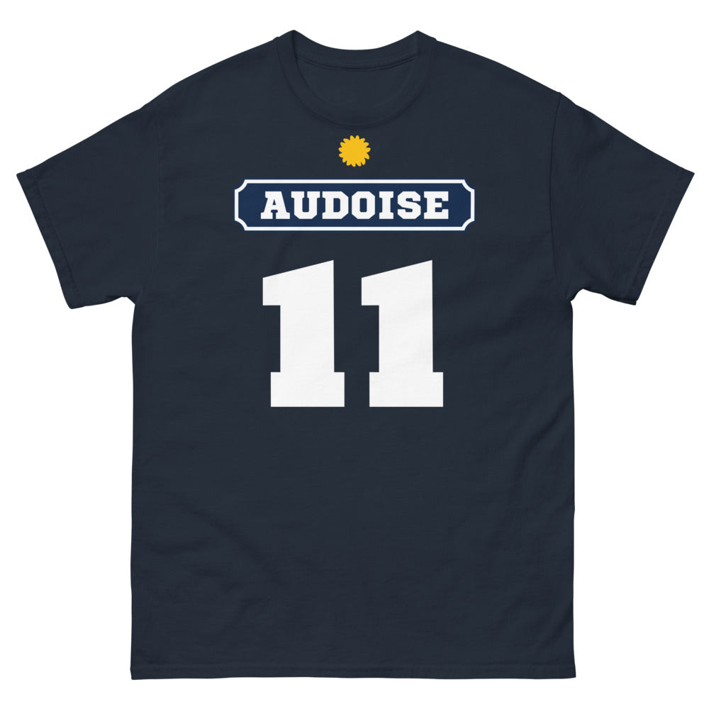 T-shirt Audois marine - Fierté du Sud avec humour