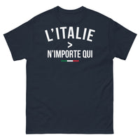 Thumbnail for T-shirt Italie marine - Design 'Benvenuto!' pour les passionnés