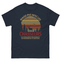 Thumbnail for T-shirt Chasseur marine - Niaise pas avec les chasseurs