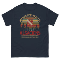 Thumbnail for T-shirt Alsace marine - Déconne pas avec les Alsaciens