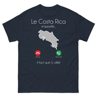 Thumbnail for T-shirt Costa Rica marine - Le Costa Rica m'appelle, il faut que j'y aille