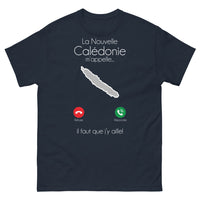 Thumbnail for T-shirt Nouvelle-Calédonie marine - La Nouvelle-Calédonie m'appelle