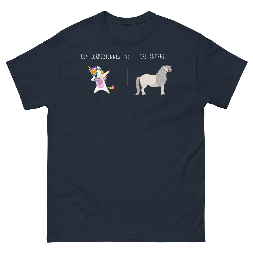 T-shirt Corrézien marine - Les Corréziennes vs Les Autres