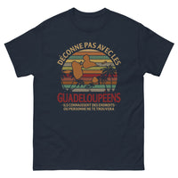 Thumbnail for T-shirt Guadeloupe marine - Déc*nn* pas avec les Guadeloupéens