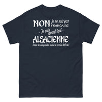 Thumbnail for T-shirt Alsace marine - Je suis avant tout alsacienne