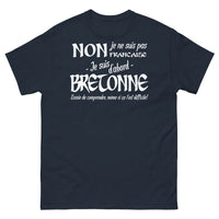 Thumbnail for T-shirt Bretagne marine - Fier d'être avant tout breton