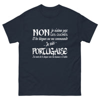 Thumbnail for T-shirt Portugal marine - Non, je n'aime pas tes clichés
