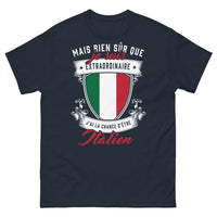 Thumbnail for T-shirt Italie marine - Mais bien sûr, que je suis extraordinaire