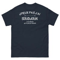 Thumbnail for T-shirt Arménien marine - Je peux pas, j'ai soudjouk