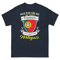 Thumbnail for T-shirt Portugal marine - Je suis Extraordinaire, je suis Portugais !