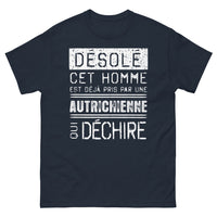 Thumbnail for T-shirt Autriche marine - Désolé cet homme est déjà pris