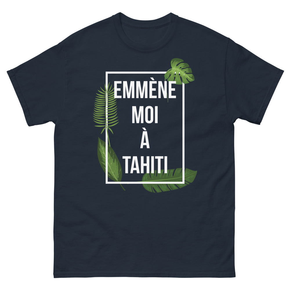 T-shirt Tahiti marine - Emmène-moi à Tahiti