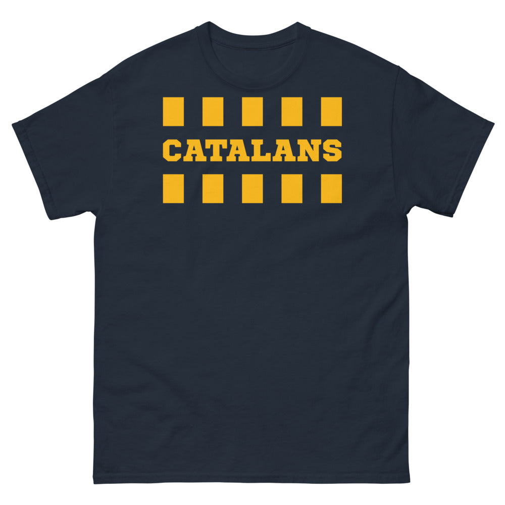 T-shirt Catalan marine - Fierté et humour catalan