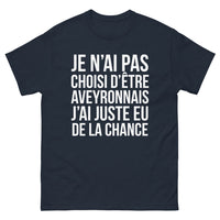 Thumbnail for T-shirt Aveyron noir dos - Je n'ai pas choisi d'être Aveyronnais