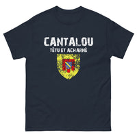 Thumbnail for T-shirt Cantalou marine - Têtu et Acharné, fier de ses racines