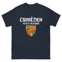 Thumbnail for T-shirt Corrézien marine - Corrézien Têtu et Acharné