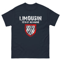Thumbnail for T-shirt Limousin marine - Têtu et Acharné
