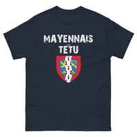 Thumbnail for T-shirt Mayennais marine - Esprit têtu et fier