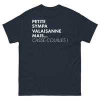 Thumbnail for T-shirt Valaisan marine - Petite Sympa mais Casse-Couilles