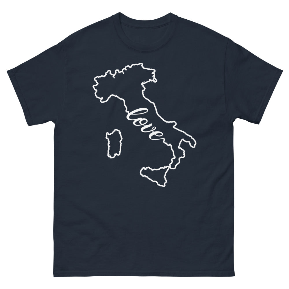 T-shirt Angleterre marine - Love England avec humour