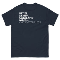 Thumbnail for T-shirt Catalan marine - Petite sympa mais casse-couilles