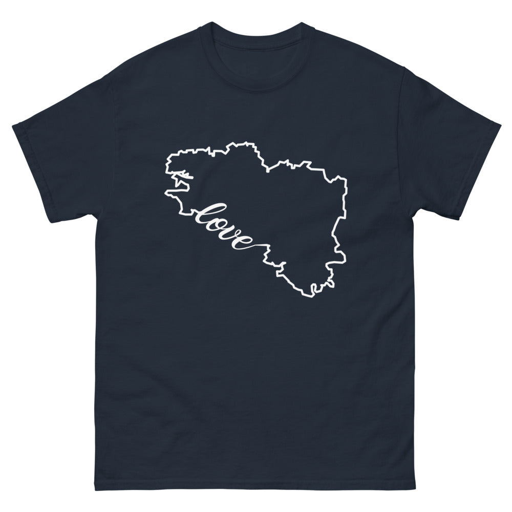 T-shirt Québec noir dos - Embrassez votre côté québécois