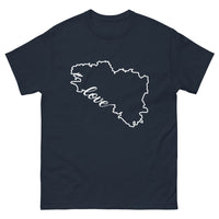 Thumbnail for T-shirt Québec noir dos - Embrassez votre côté québécois