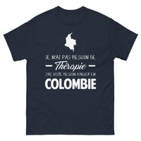 Thumbnail for T-shirt Colombie marine - Pas besoin de thérapie, juste aller