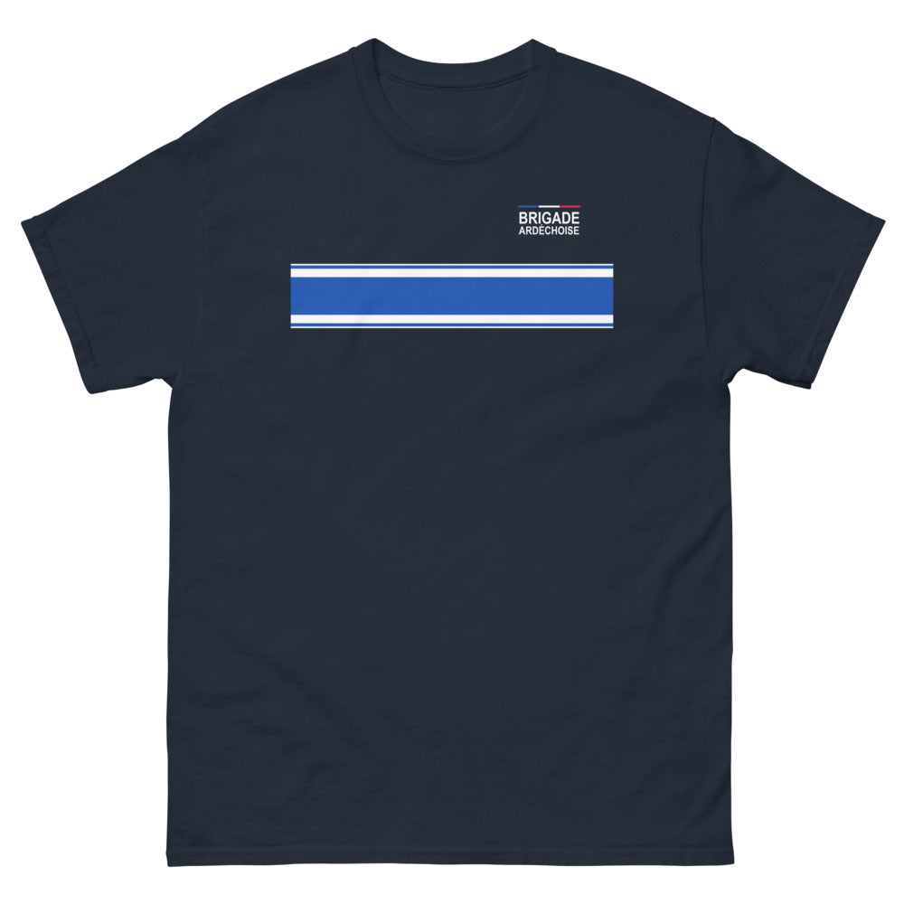 T-shirt Ardèche bleu marine - Fierté régionale et humour local