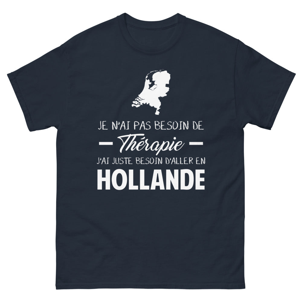 T-shirt Hollande marine - Besoin d'aller en Hollande