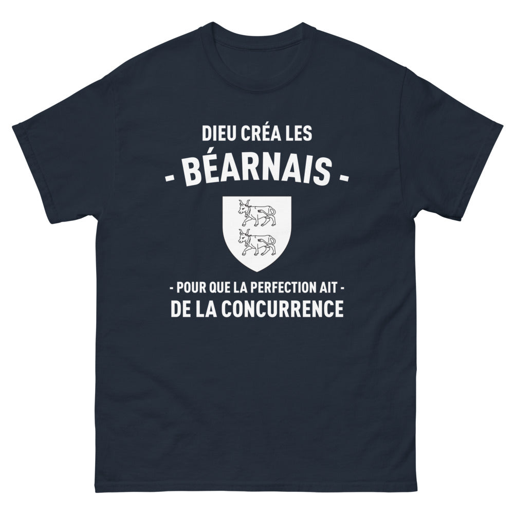 T-shirt Béarnais marine - La perfection a de la concurrence