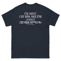 Thumbnail for T-shirt Landes marine - Être Landais, c'est mieux