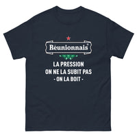 Thumbnail for T-shirt bière noir dos - La pression on ne la subit pas, on la boit