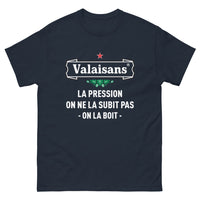 Thumbnail for T-shirt Alsace marine - La pression, on ne la subit pas, on la boit