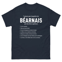 Thumbnail for T-shirt Béarnais marine - 7 raisons de leur supériorité