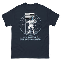 Thumbnail for T-shirt français noir dos - Allo Houston, vous avez un problème