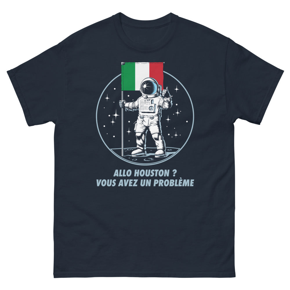 T-shirt Nasa noir dos - Allo Houston, un clin d'œil humoristique