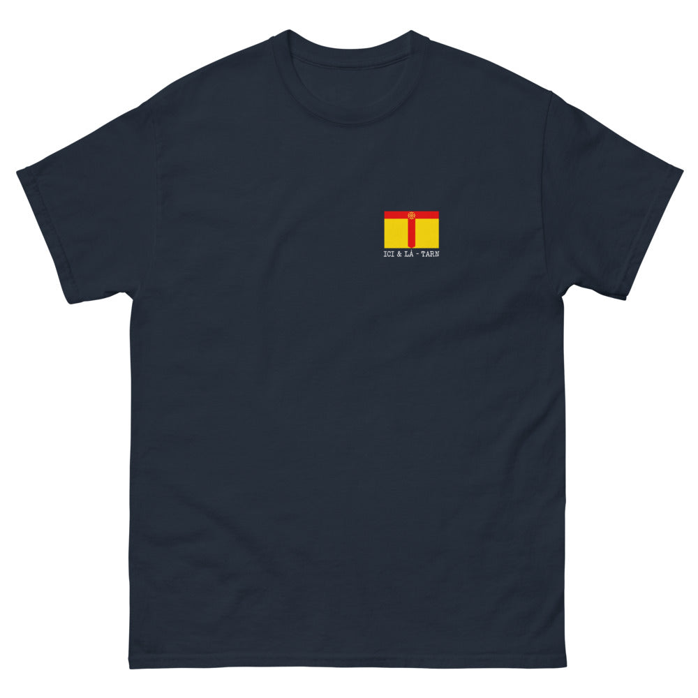 T-shirt Tarn marine - style mystérieux et élégant
