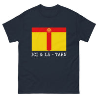 Thumbnail for T-shirt Tarn marine - Fier et Sobre, hommage élégant