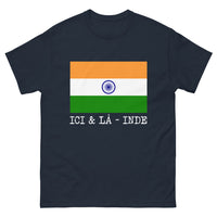 Thumbnail for T-shirt Inde marine - Fierté Locale et culture vibrante