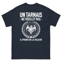 Thumbnail for T-shirt Tarn noir dos - Un Tarnais ne vieillit pas