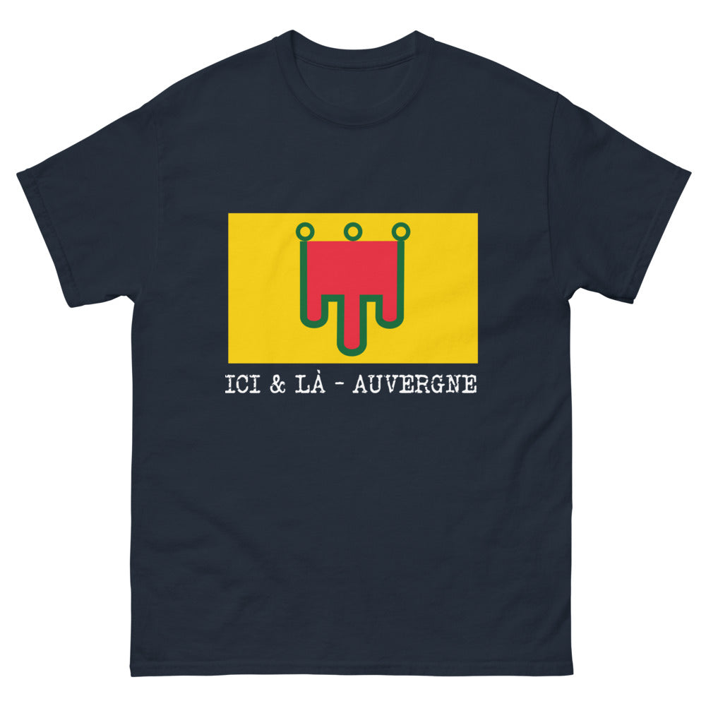 T-shirt Auvergnat noir - Fier de l'Auvergne dos