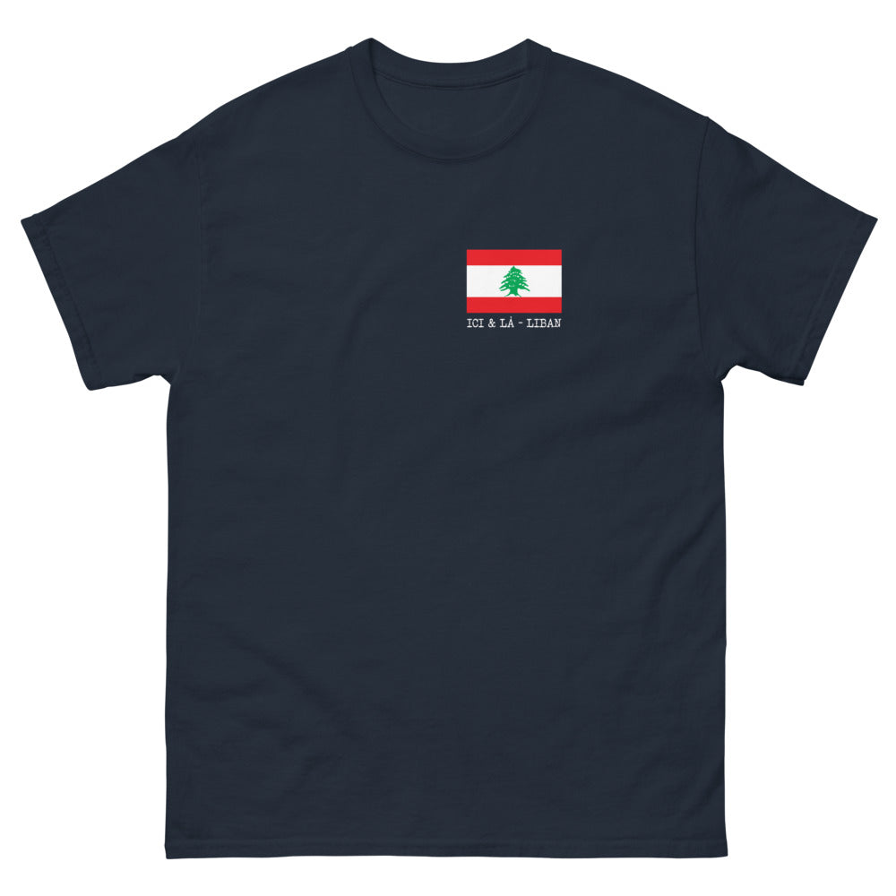 T-shirt Liban marine - Souvenir des nuits étoilées