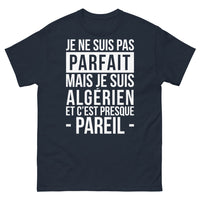 Thumbnail for T-shirt Algérien marine - Je ne suis pas parfait mais fier