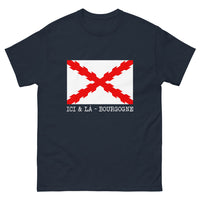 Thumbnail for T-shirt Bourgogne marine - Fier et Sombre, design élégant