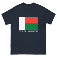 Thumbnail for T-shirt Madagascar marine - clin d'œil à l'Île Rouge