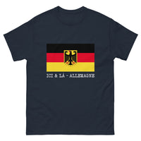 Thumbnail for T-shirt Allemagne noir - Passionné d’Allemagne dos