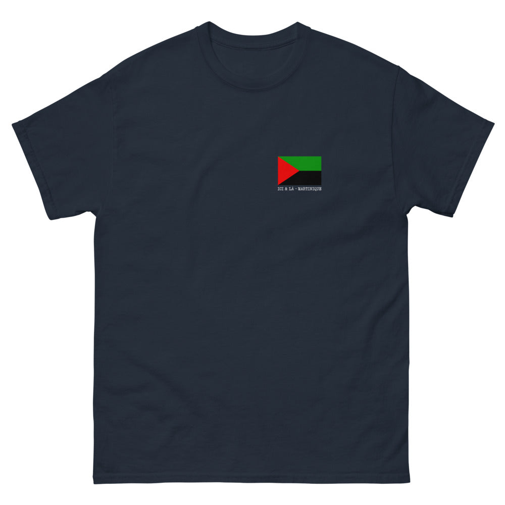 T-shirt Martinique marine - Souvenir Sombre avec design élégant
